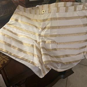 Lilly Gold Stripes shorts